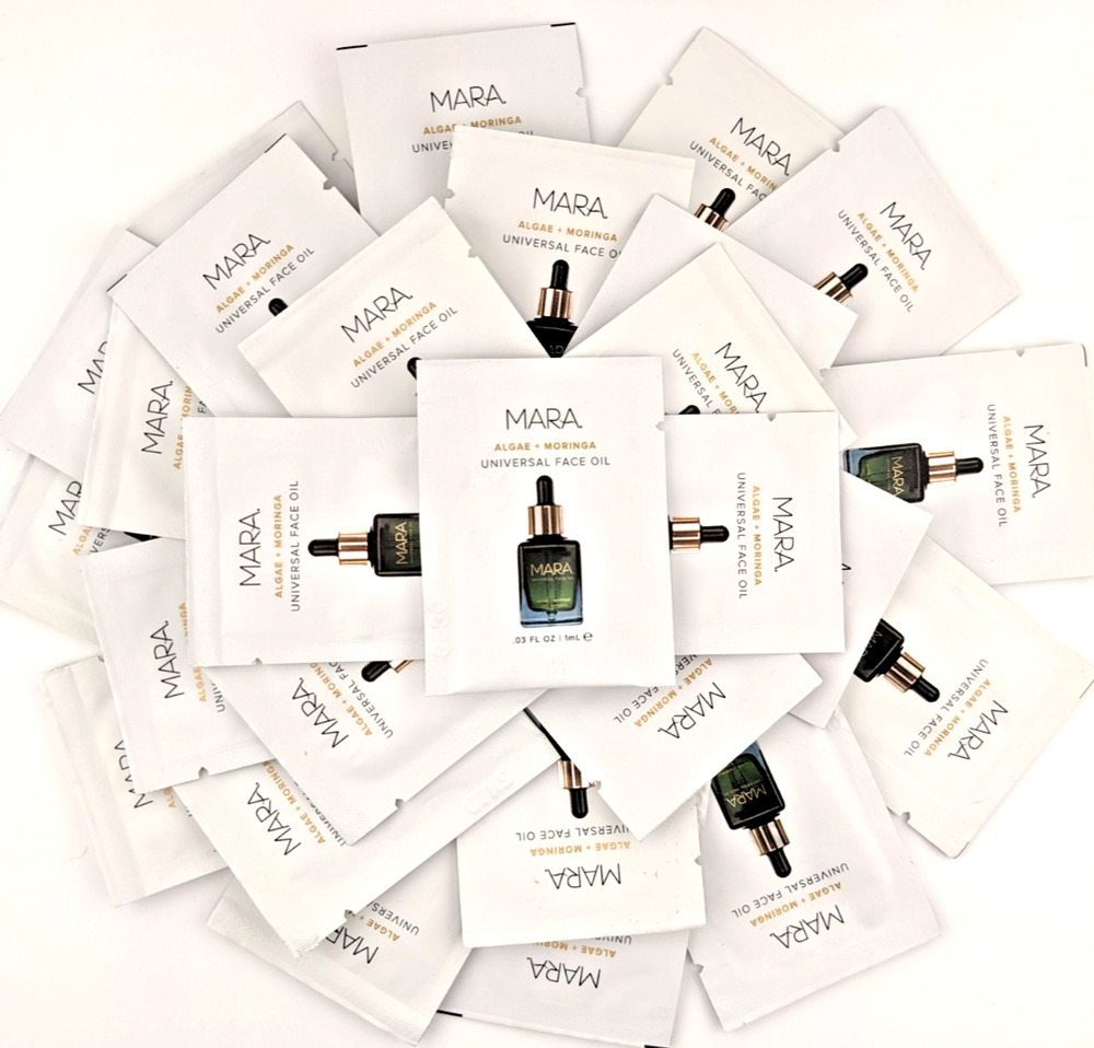 35pcs MARA ALGAE + MORINGA UNIVERSAL FACE OIL 1ml*35=full size 35ml Anti-Aging